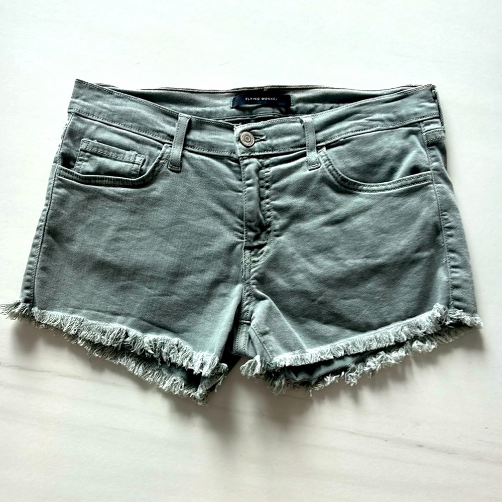 Flying Monkey Jean Shorts
